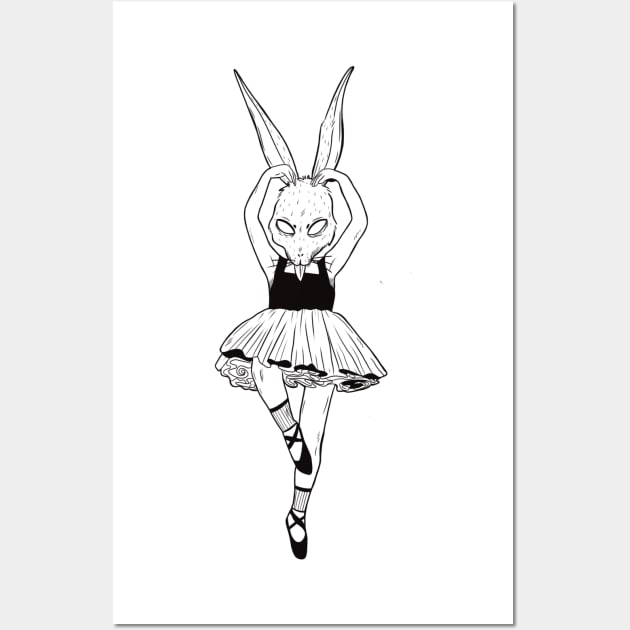 DANCE RABBIT DANCE Wall Art by Meerie 